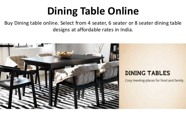 Buy Dining Table Online in India at Housefull.co.in
