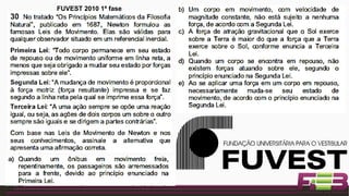 FUVEST 2010 1ª fase
 