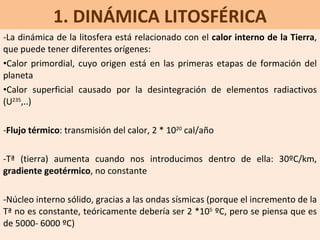 1. DINÁMICA LITOSFÉRICA ,[object Object],[object Object],[object Object],[object Object],[object Object],[object Object]