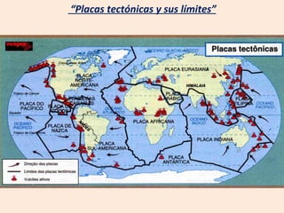 “ Placas tectónicas y sus límites” 