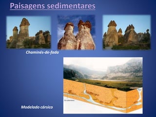 Chaminés-de-fada
Modelado cársico
 