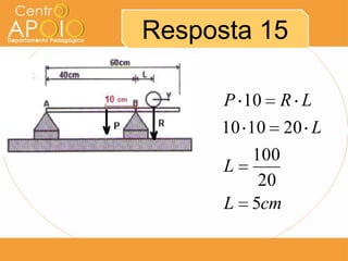 Resposta 15

     P 10 R L
     10 10 20 L
         100
     L
          20
     L 5cm
 