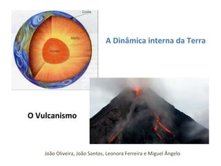 A Dinâmica interna da Terra




O Vulcanismo



    João Oliveira, João Santos, Leonora Ferreira e Miguel Ângelo
 