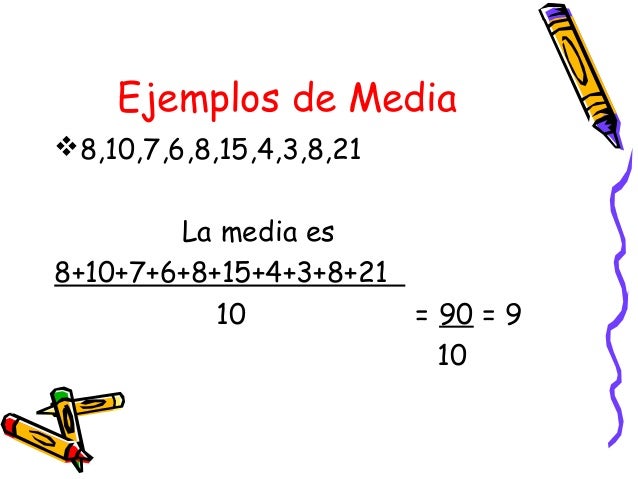 Resultado de imagen para mediaejemplos