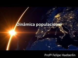 Dinâmica populacional
Profº Felipe Haeberlin
 