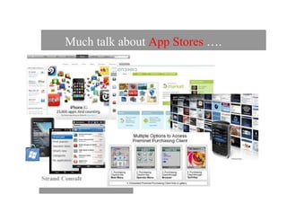Much talk about App Stores ….




Strand Consult
 