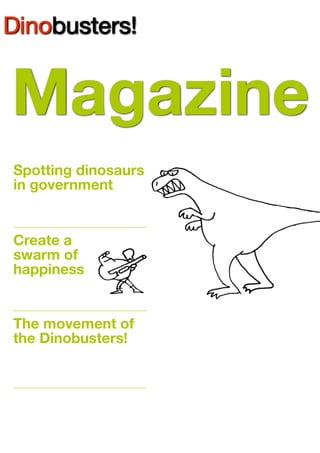 Magazine 2 - Dinobusters! English magazine. November 2014.