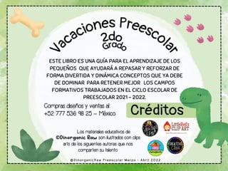 Los materiales educativos de
© son ilustrados con clips
arts de los siguientes autores que nos
comparten su talento.
Compras diseños y ventas al:
+52 777 536 98 25 – México.
 