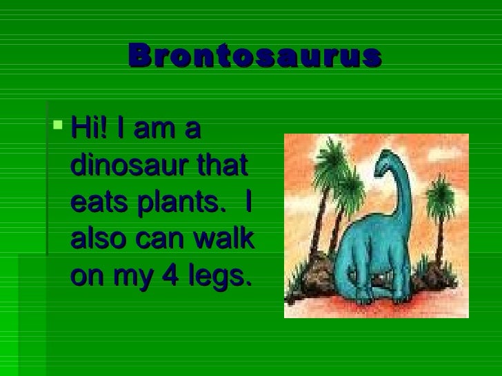 dinosaur presentation ideas