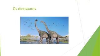 Os dinosauros

 