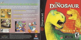 Dinosaur manual dreamcast ntsc