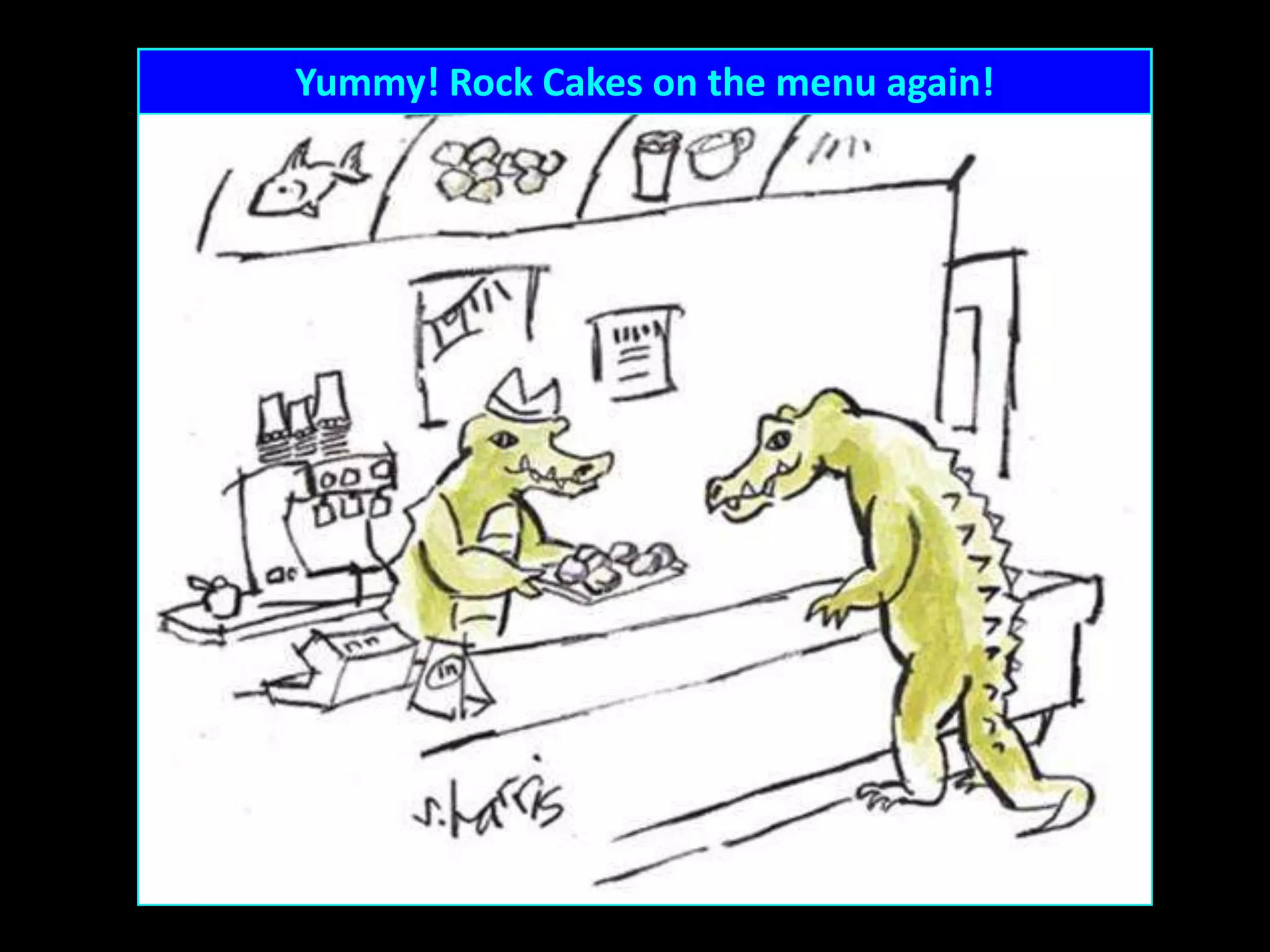 Yummy! Rock Cakes on the menu again!
 