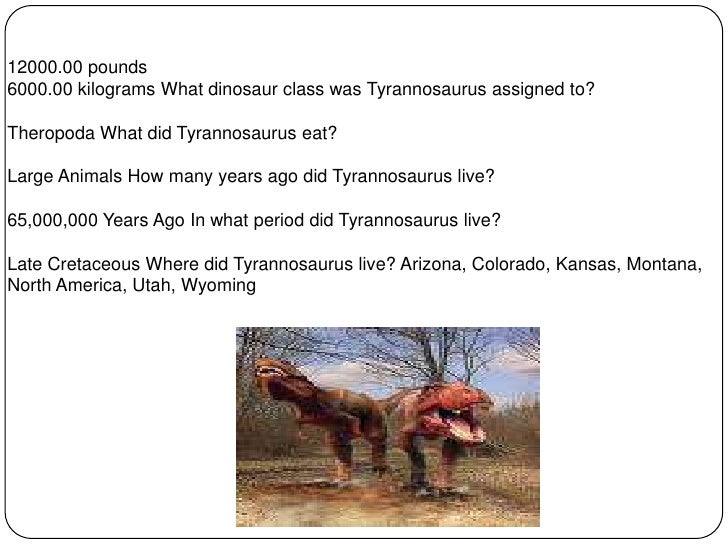 powerpoint about dinosaurs