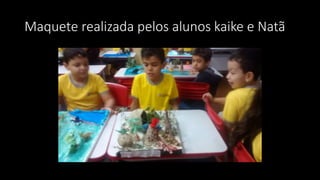 Maquete realizada pelos alunos kaike e Natã
 