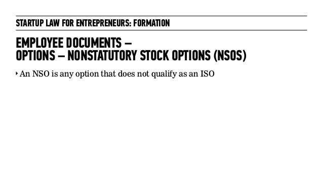 Typical employee stock options