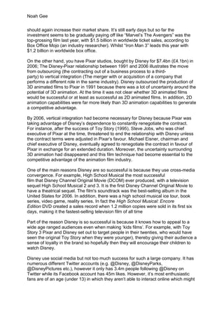 Disney essay questions image