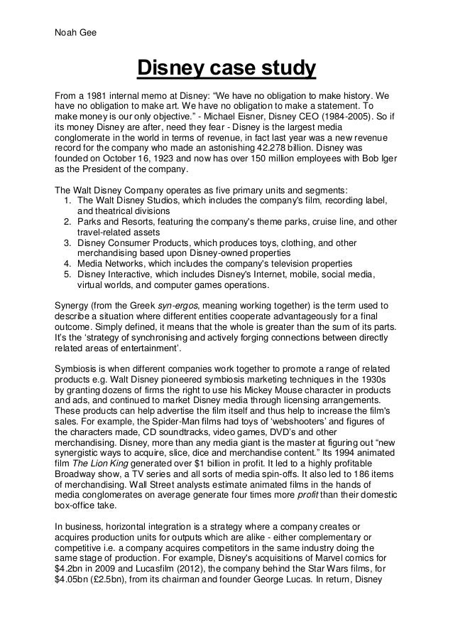 Disney corporation essay organizational behavior