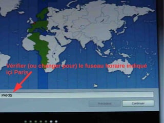 PARIS
Vérifier (ou changer pour) le fuseau horaire indiqué
içi Paris
 