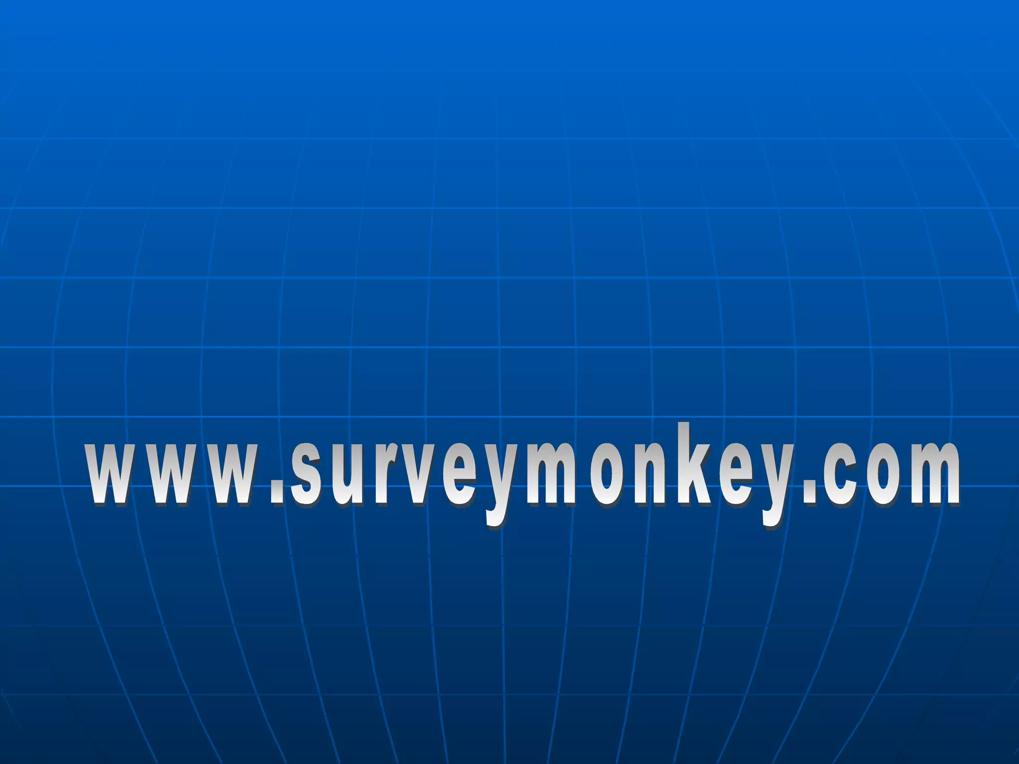 خطوات عمل استيان او اختبار علي الآنترنت www.surveymonkey.com 