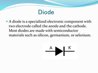 Zener Diode Full Presentation | PPTX