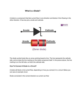 Understanding Diodes: Function, Connection, and Applications in ...
