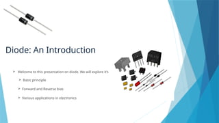 Comprehensive Overview of Diode: Working Principles and Applications in ...
