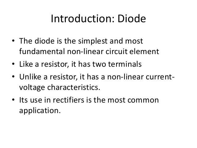 Diode slideshare