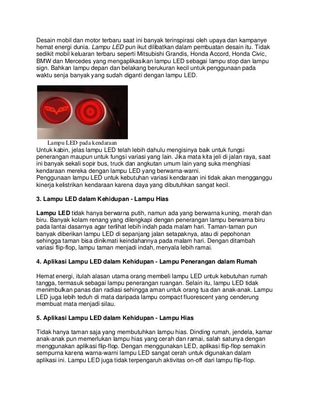 Mencermati Peraturan Mengenai Lampu Kendaraan