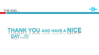 THE END…
 