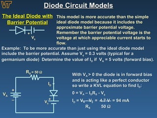 Diodes_PN junction diode_type of semiconductors.ppt