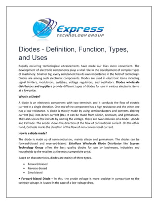 Diodes - Definition, Function, Types, and Uses.pdf