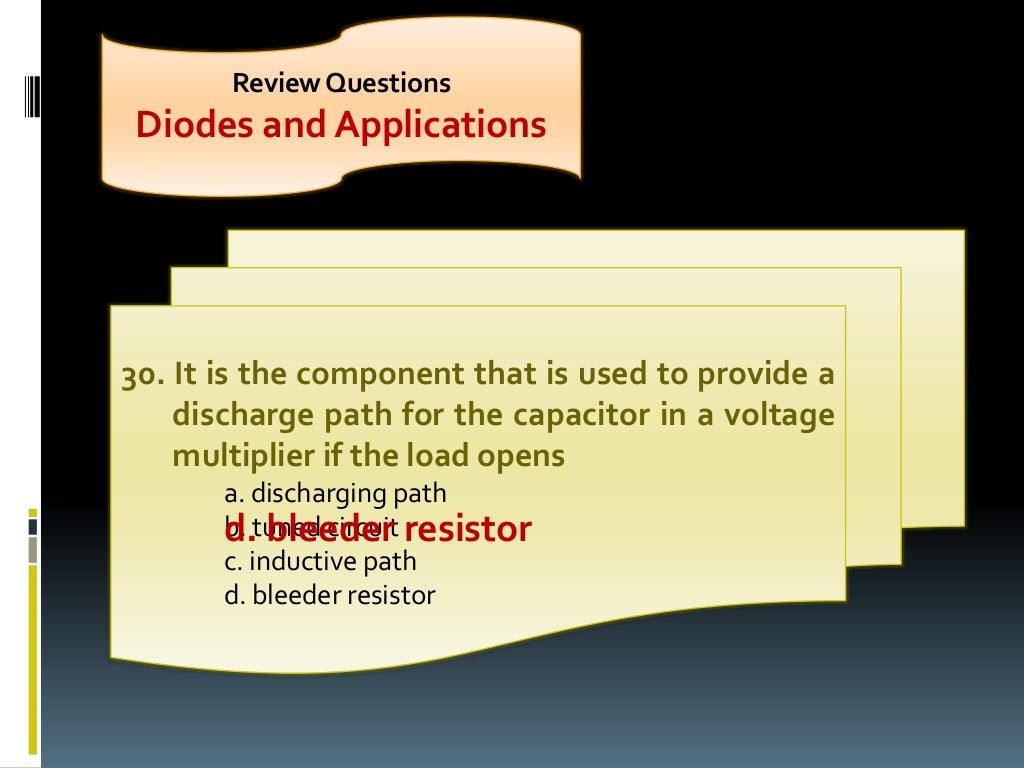 Diodes and Its Application