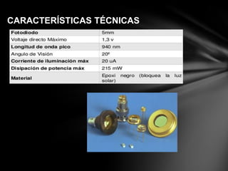CARACTERÍSTICAS TÉCNICAS
 