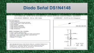 Diodo Señal DS1N4148
 