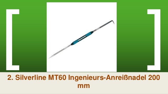 Anreißnadel 200mm MT60 Silverline Ingenieurs