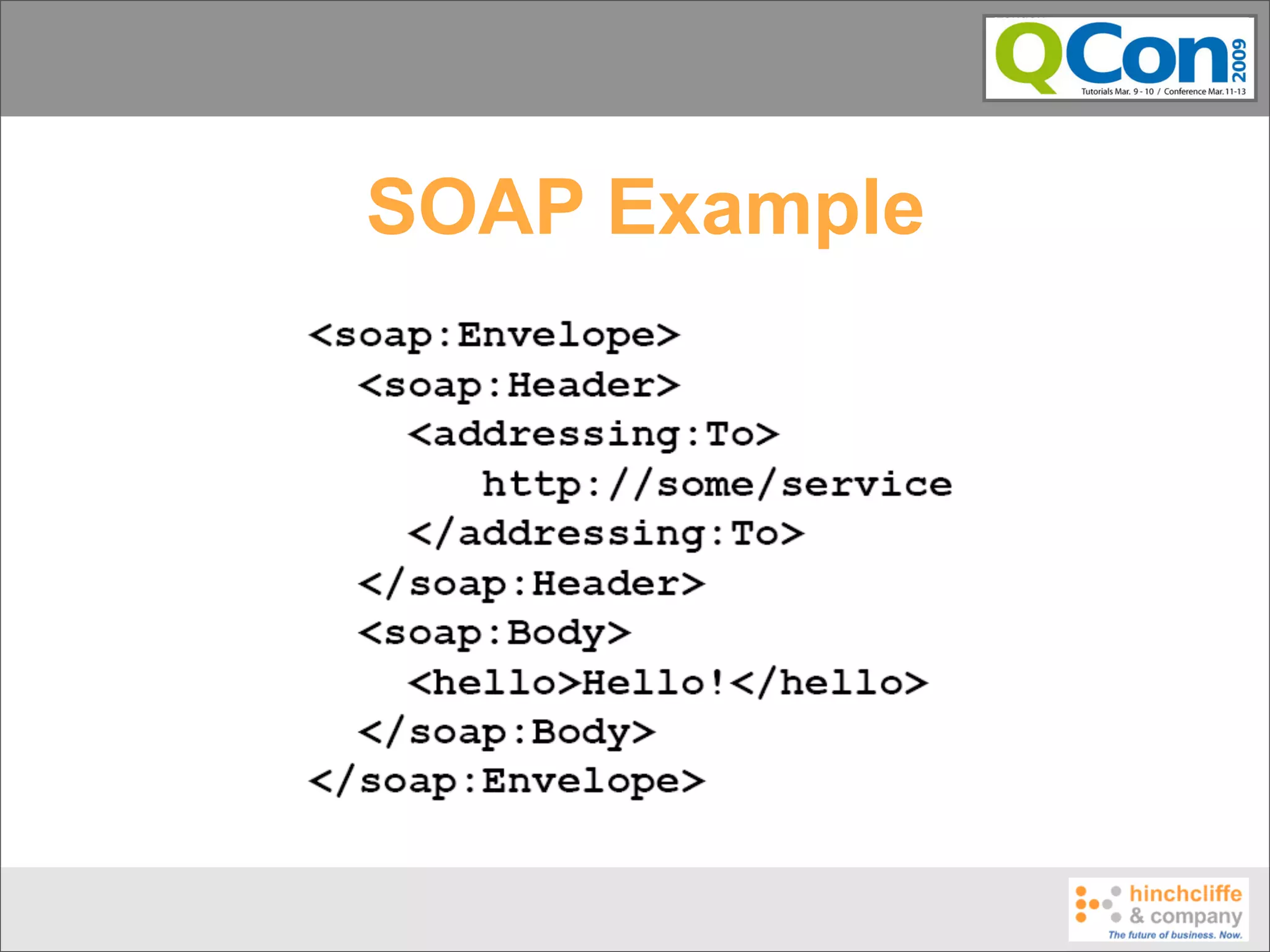 SOAP Example
 