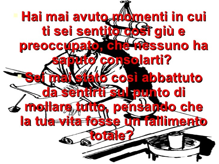Dio non ti ha dimenticato