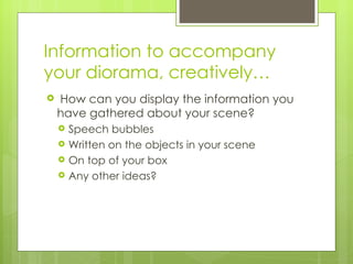Dioramas | PPT