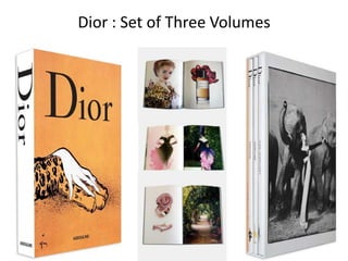 Dior : Set of Three Volumes
 