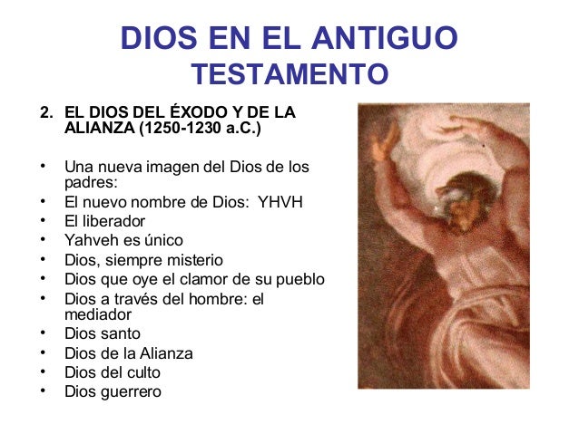 Dios en el Antiguo Testamento 2014