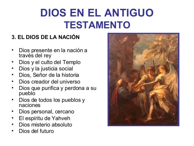 Manifestaciones De Dios En El Antiguo Testamento