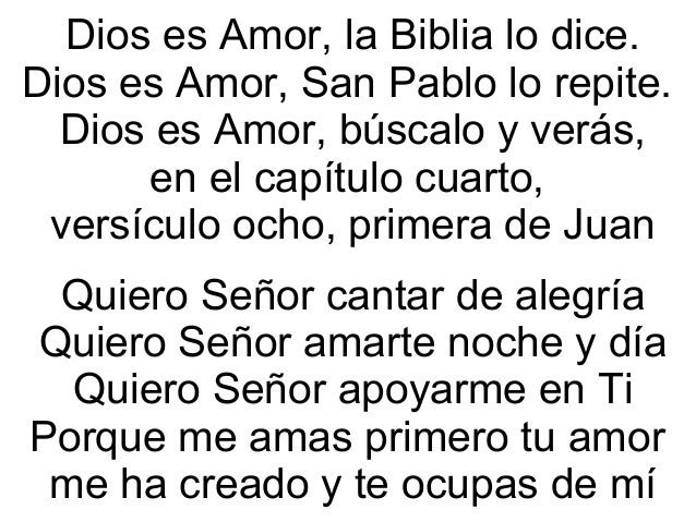 Dios es amor