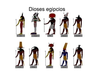 Dioses egipcios 
 