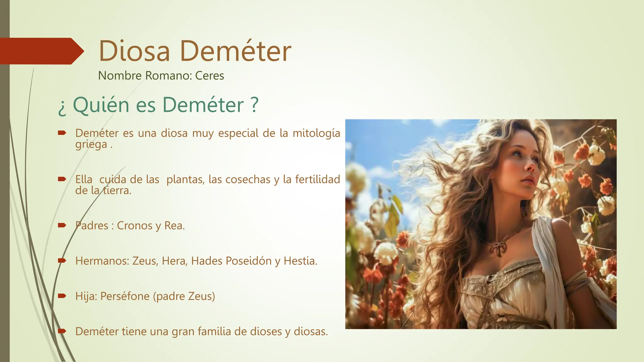 Demeter Father DIOSA DEMETER, PADRES, HIJOS, UN POCO DE HISTORIA | PPTX | Death ...