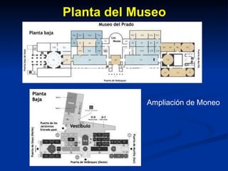 Planta del Museo Ampliación de Moneo 