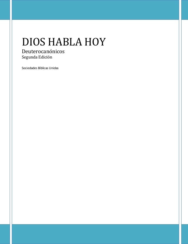 la biblia dios habla hoy pdf para descargar la biblia dios habla hoy pdf para descargar