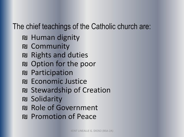 Doctrine of Roman Catholic Church | PPTX