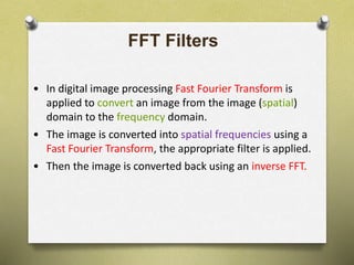 Digital image processing techniques | PPTX