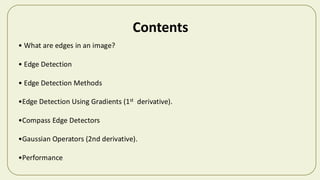 Digital Image Processing Edges Detection Methods | PDF